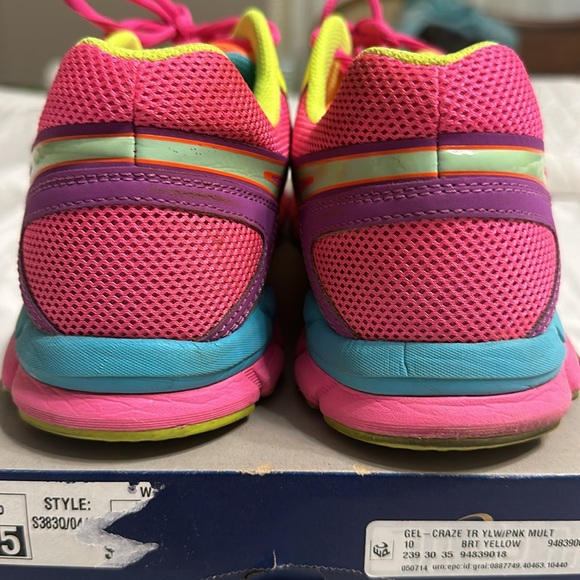 ASICS Gel Craze TR yellow/pink - Picture 3 of 5